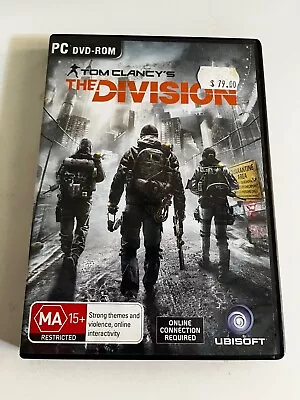 Tom Clancy's The Division 5 Disc Set (2016 PC) • $8.49