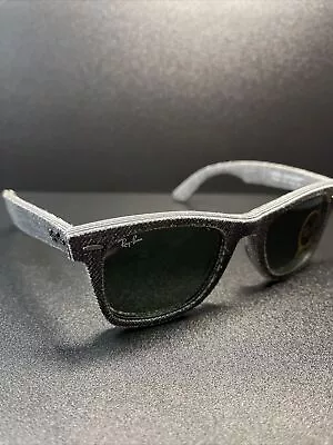 Ray Ban Italy B Denim Wayfarer RB2140 1162 50[]22 3N Sunglasses 27D • $41