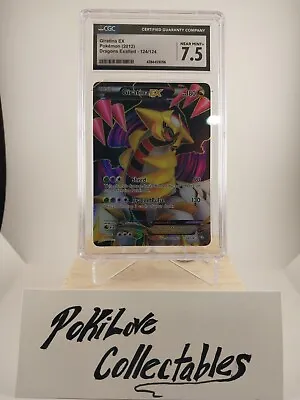 2012 Pokémon TCG Black & White Giratina EX Dragons Exalted CGC 7.5 N Mint • $110