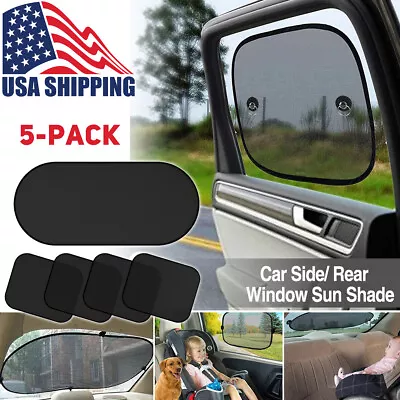 Car Side Front Rear Window Sun Shade Cover Mesh Shield UV Protection Sunshade • $14.99