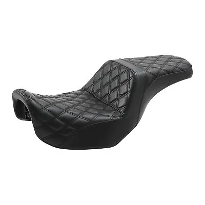 Black Driver & Passenger Seat Fit For Harley Dyna Low Rider FXD FXDWG 2006-2017 • $180