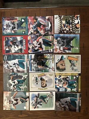 $5.99 • Buy Zach Thomas 15 Card  Incl. Rookie Hall Of Fame Miami Dolphins NICE