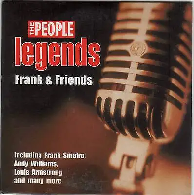 £1.40 • Buy Legends: Frank Sinatra & Friends - Promo Cd: Vic Damone, Louis Armstrong Etc