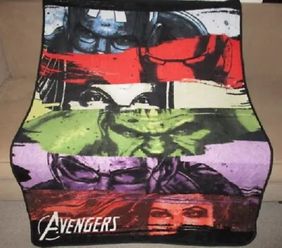 New Avengers Hulk Thor Plush Throw Gift Blanket Marvel Infinity War IronMan SOFT • $17.56