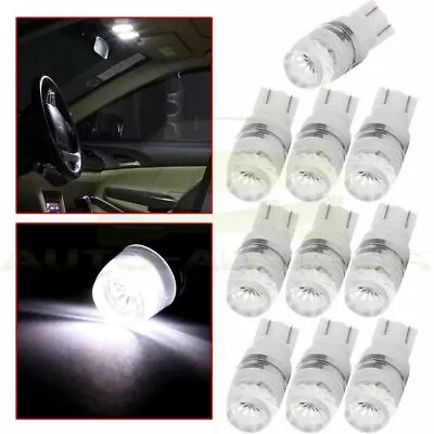 10Pcs Samsung 2323 SMD LED Bulb T10 921 Interior License Plate Lights Lamp White • $9.99