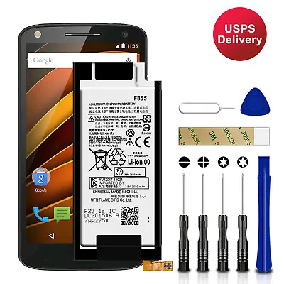 New FB55 Battery For Motorola Droid Turbo 2 XT1585 / Moto X Force XT1581 3550mAh • $12.99