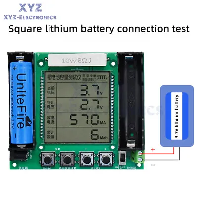 High Precision Lithium Battery 18650 Capacity Tester Module Digital Measurement • $8.19