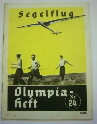 Orig.Guide / Extra PRG  XI. Olympic Games BERLIN 1936 - GLIDING  !!  VERY RARE • $14.99