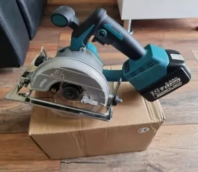 New 18v Cordless Circular Saw Brushless Motor Fit Makita Battery LXT Body Only  • £65.95