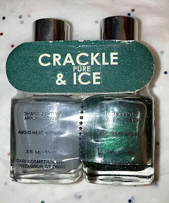 Pure Ice Crackle Nail Polish Duo Lightning Strikes Plus Nail File • $6.50