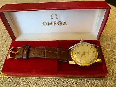 ✅ OMEGA Seamaster “Pie Pan”  Dial - Cal. 501 - 18K Solid Gold - Rare Vintage ✅ • $2650