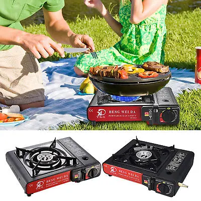 Portable Mini Gas Burner Folding Picnic Cook Stove For Outdoor Fishing Camping • $79.37