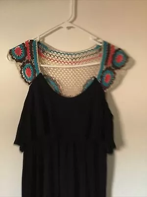 VaVa By Joy Han Crochet Top Dress - Size M • $15