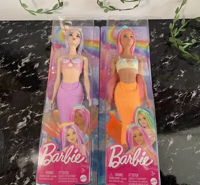 2023 Barbie Mermaid With Fantasy Hair #HRR05 & #HRR06 Odile Facemold • $63