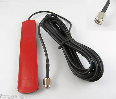 GSM GPRS Antenna 900/1800Mhz 1.5dbi RG174 3M Cable SMA Male Network Signal F Ham • $3.99