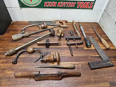 K187- Antique Woodworking Tools & Parts • $5.50