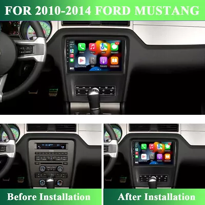 10.1'' For 2010-2014 Ford Mustang Android 13 CarPlay Car Stereo Radio GPS Nav BT • $226.55