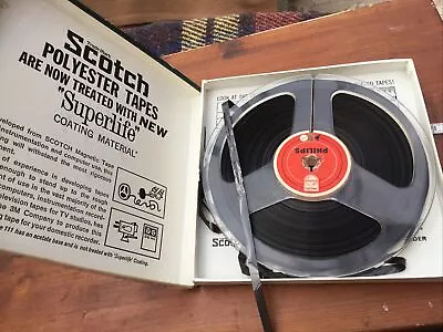 Boxed 7” Philips Reel To Reel Tape Spool. #r • £6