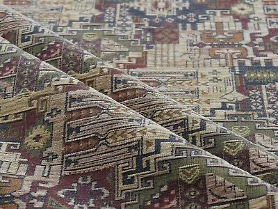 Kilim Ethnic Fabric Upholstery Tapestry Southwestern Boho Moroccan Anatolian  • $5.90