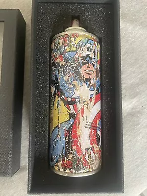 Mr Brainwash   Captain America White Spray Can   Numbered & Finger Proof • $351.67