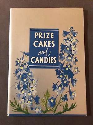 Vintage 1937 Prize Cakes And Candies Booklet Issued With Red Letter Magazine • £10