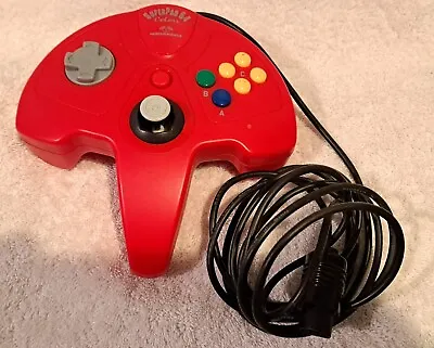 Nintendo N64 Controller Performance SuperPad 64 Red Very Clean! 1 Owner! • $6.95