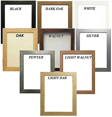 £2.95 • Buy Photo Frames Black Photo Frame Oak Picture Frame White Poster Frame Gift Collage