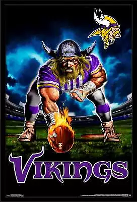 NFL Minnesota VIkings - 3 Point Stance 19 Poster • $22.99