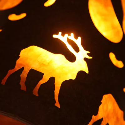 Deer Silhouette Mica Wall Sconce Light Cottage Cabin Lodge Country Lighting • $119