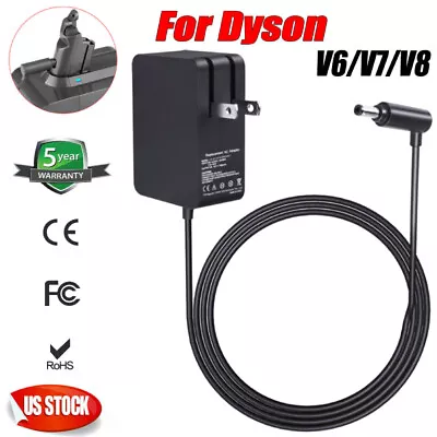 $9.99 • Buy Charger For Dyson Cordless V6 V7 V8 Animal Absolute Power Adapter Battery Supply