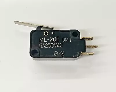 Mulon ML-200 DM1 SPDT-N/O OFF-(ON) Short Lever Micro Switch 5A @ 250VAC • $2.99