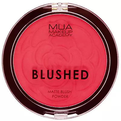 MUA Matte Powder Blusher Atomic Tangerine Blush Blushed Vegan Highly Pigmented • £3.88