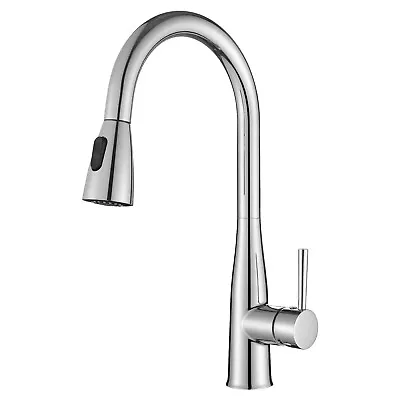 Decaura Kitchen Tap Pull Out Spray 2-Mode Chrome Sink Faucet Mixer Tap • $85.99