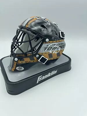 Marc Andre Fleury Signed Pittsburgh Penguins Mini Goalie Helmet Mask COA • $84