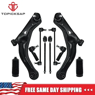 10Pcs Front Lower Control Arms Ball Joints Kit For 2010-2012 Ford Mazda Mercury • $143.97