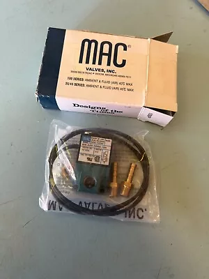 New - MAC Valve 35A-AAA-DDBA-1BA 3 Port DC12V 5.4W • $16.99