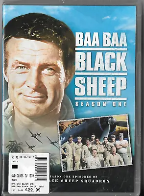 Baa Baa Black Sheep - Black Sheep Squadron: Season One (DVD 1976) **Read Des.** • $17.99