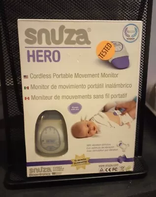 $36 • Buy SNUZA HERO Baby Movement Monitor Cordless Portable