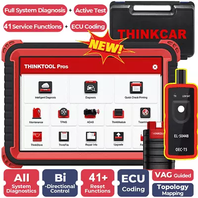 2024 Newest ThinkCar ThinkTool Pros Coding Full System Diagnostic Scanner Tool • $799