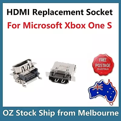 $9.91 • Buy Xbox One S 1080p HDMI Port Socket Connector For Console Replacement Parts