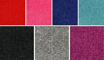 Colour Sparkly Shimmer Glitter Carpet Sparkle Soft Twist Pile Felt Back Bedroom • £32