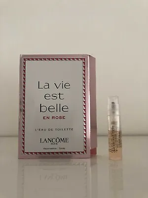 Lancome La Vie Est Belle En Rose Sample • £4