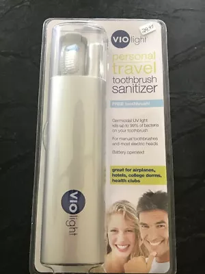 Vio Light Personal Toothbrush Sanitizer • $23