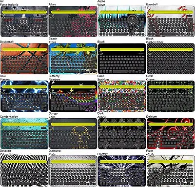 Choose Any 1 Vinyl Decal/Skin For Logitech K480 Keyboard - Free US Shipping! • $14.99