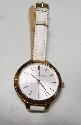 Michael Kors Slim Runway MK2273 Wrist Watch  Women White • $9.99