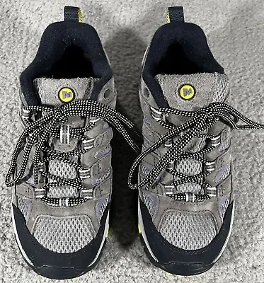 Merrell Moab 2 Shoes Womens 6.5 Ventilator Lace Hiking Navy/Morning Blue J19904 • $53.84