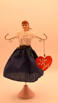 I Love Lucy Barbie Doll  Lucy's Italian Movie Grape Stomping  Jewelry Stand NB • $28.99