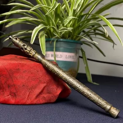 $132.30 • Buy Tibetan Buddhism Old Phurpa Vajra Dorje Vajra Exorcism Pestle Sceptre Faqi #5597