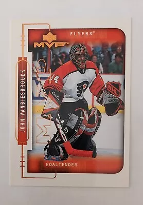 1999-00 Upper Deck MVP #155 John Vanbiesbrouck Philadelphia Flyers • $1.39