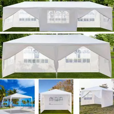 3x3M/3x9M Heavy Duty Gazebo Marquee Canopy Waterproof Garden Patio Party Tent UK • £38.92